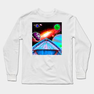 Trippy Space Voyage Long Sleeve T-Shirt